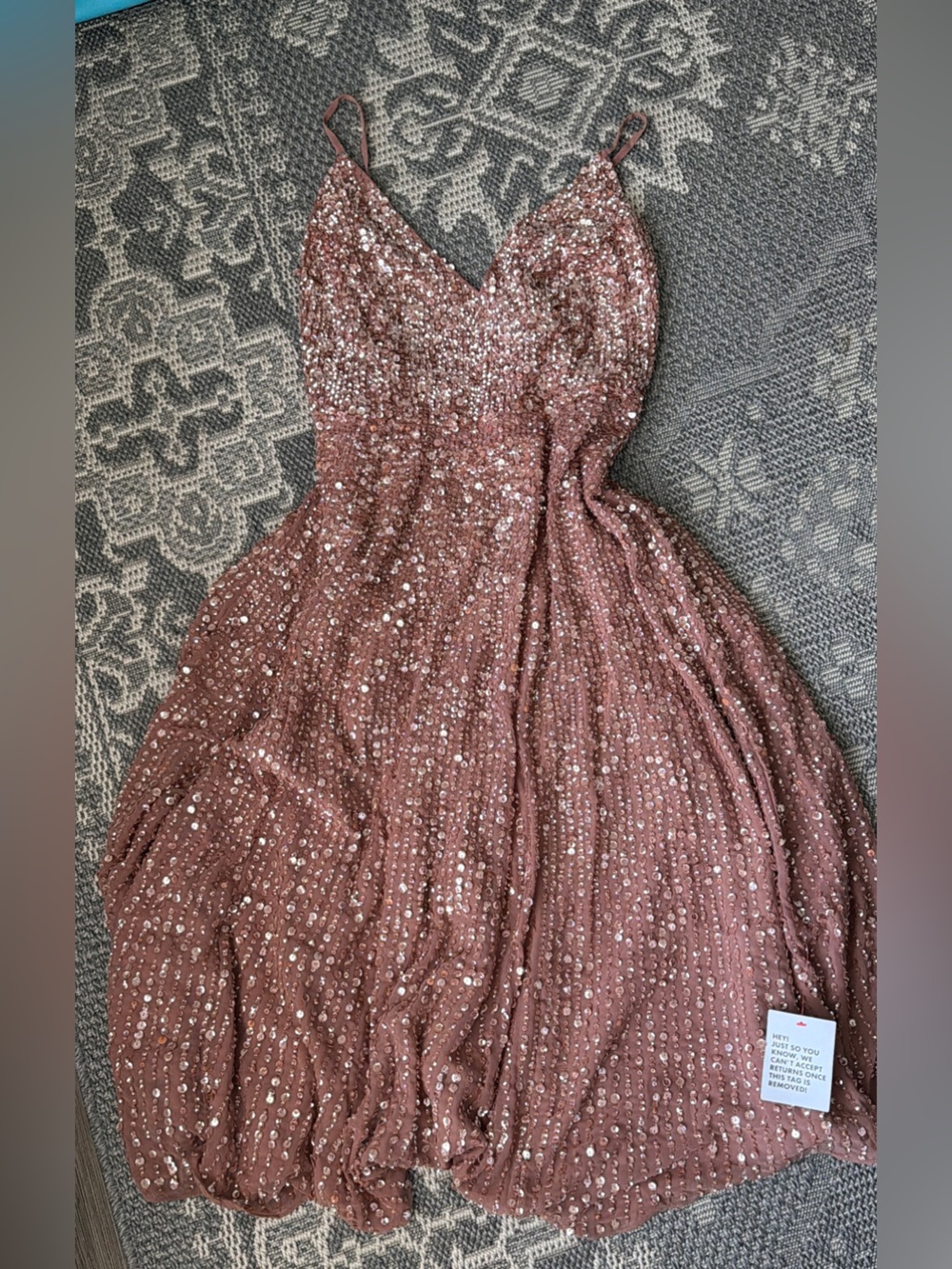 NWT ASOS Edition Backless Sequin Midi Dress Size 10